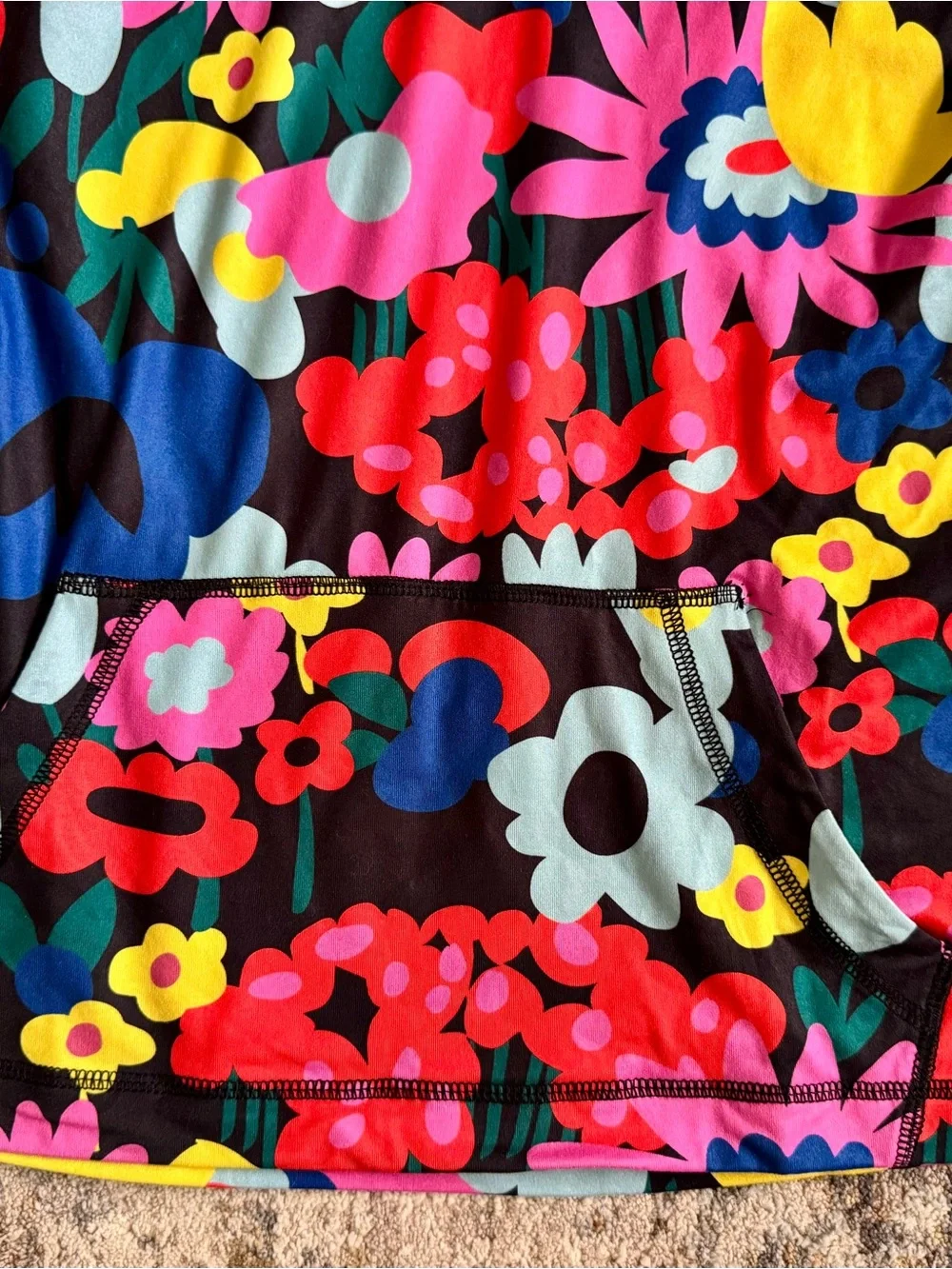Hanna Andersson Floral Kids Activewear Set Size US 10